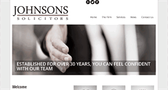 Desktop Screenshot of johnsonssolicitors.com.au